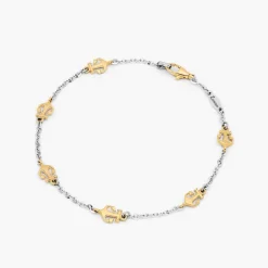 Sale Zancan White Gold Bracelet With Anchor Bracelets