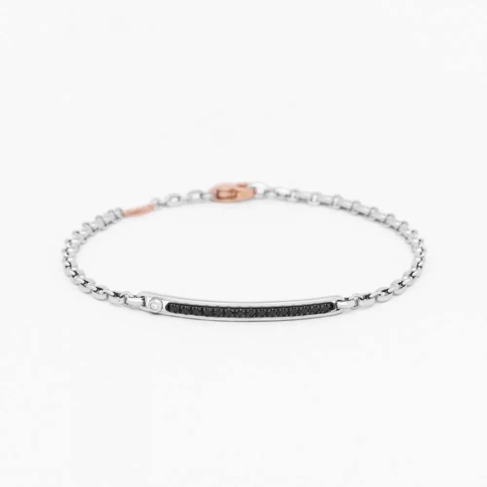 Store Zancan White Gold Bracelet With Diamonds. Bracelets