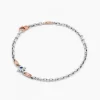 Hot Zancan White Gold Bracelet With Diamonds And Wind Rose. Bracelets