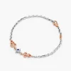 Cheap Zancan White Gold Bracelet With Diamonds And Precious Stones. Bracelets