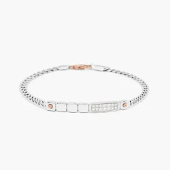 Cheap Zancan White Gold Bracelet With Diamonds. Bracelets