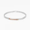 Clearance Zancan White Gold Bracelet With Diamonds. Bracelets