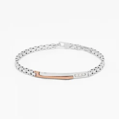 Clearance Zancan White Gold Bracelet With Diamonds. Bracelets