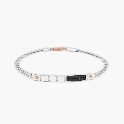 Clearance Zancan White Gold Bracelet With Diamonds. Bracelets