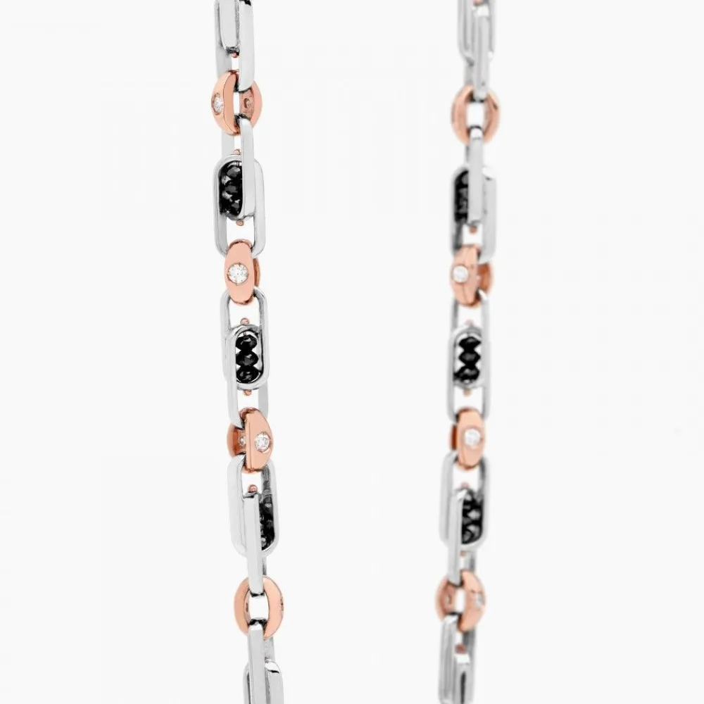 Flash Sale Zancan White Gold Necklace With Diamonds. Colliers