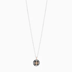 Online Zancan White Gold Necklace With Iconic Wind Rose. Colliers