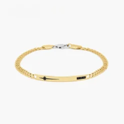 Online Zancan Yellow Gold Bracelet With Diamonds. Bracelets