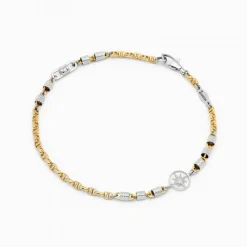 Sale Zancan Yellow Gold Bracelet With Wind Rose Bracelets