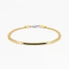 New Zancan Yellow Gold Bracelet With Diamonds. Bracelets