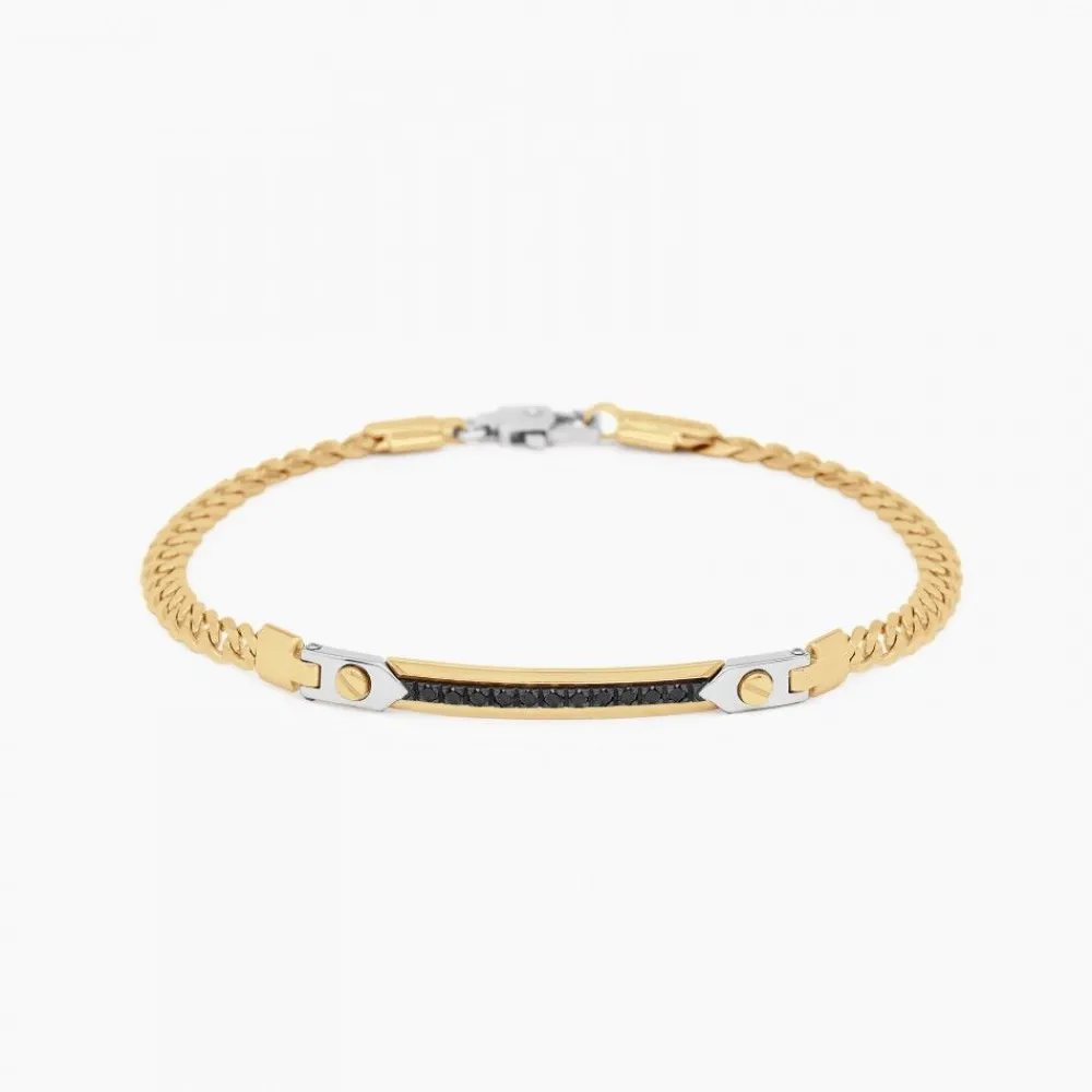 Best Sale Zancan Yellow Gold Bracelet With Diamonds. Bracelets