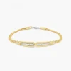 Cheap Zancan Yellow Gold Bracelet With Diamonds. Bracelets