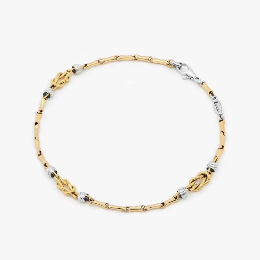 Sale Zancan Yellow Gold Bracelet With Nautical Knot Bracelets